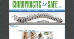 Desktop Screenshot of chiropracticissafe.org